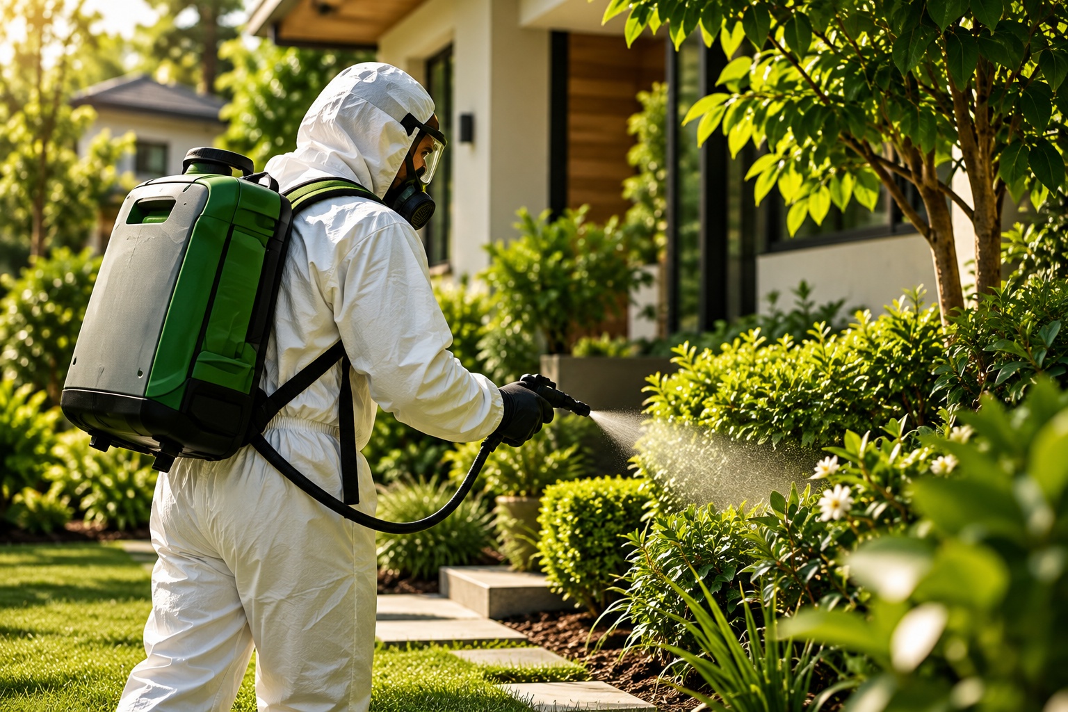 Professional pest control